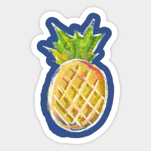 Pastel Pineapple Sticker